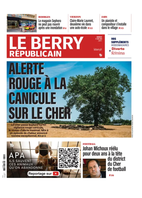 Cover of Le Berry Republicain