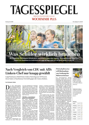 Cover of Der Tagesspiegel