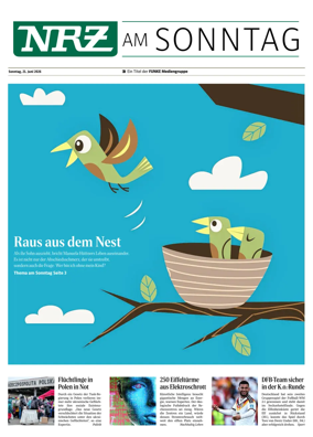 Cover of Neue Rhein Zeitung (NRZ am Sonntag)
