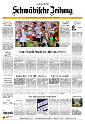 Cover of Schwabische Zeitung (Alb-Donau)