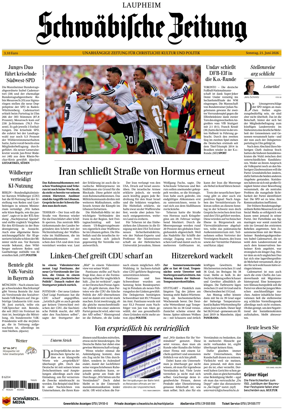 Cover of Schwabische Zeitung (Laupheim)