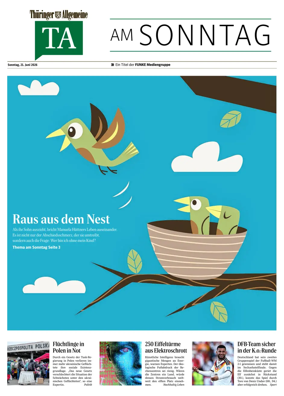 Cover of Thuringer Allgemeine (TA am Sonntag)