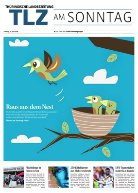 Cover of Thuringische Landeszeitung (TLZ am Sonntag)