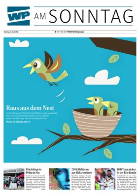 Cover of Westfalenpost (WP am Sonntag)