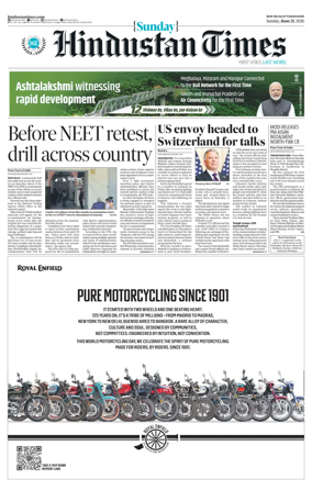 Cover of Hindustan Times Uttarakhand