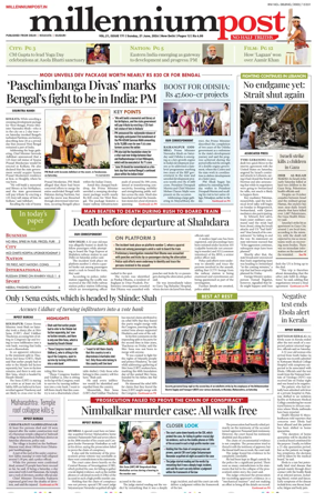 Cover of Millennium Post
