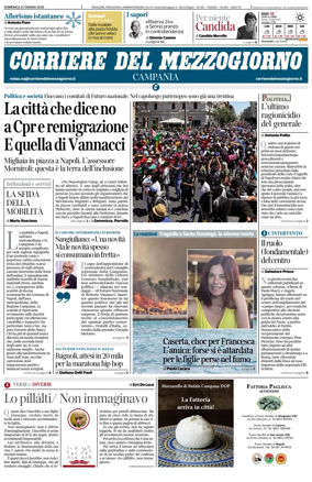 Cover of Corriere del Mezzogiorno (Campania)
