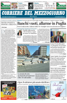 Cover of Corriere del Mezzogiorno (Puglia)