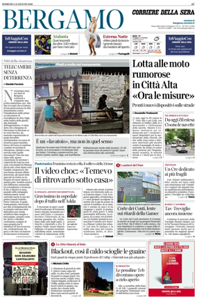 Cover of Corriere della Sera (Bergamo)