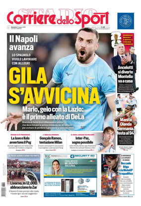 Cover of Corriere dello Sport (Campania)