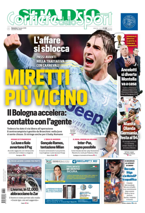 Cover of Corriere dello Sport Stadio (Bologna)