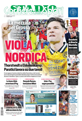 Cover of Corriere dello Sport Stadio (Emilia)