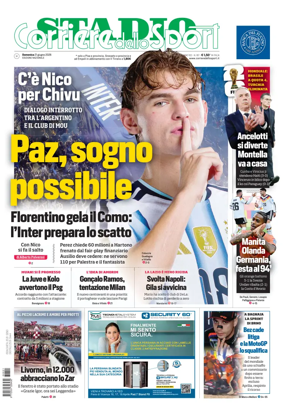 Cover of Corriere dello Sport Stadio (Nazionale)