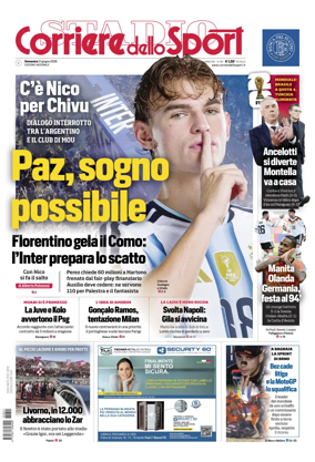 Cover of Corriere dello Sport
