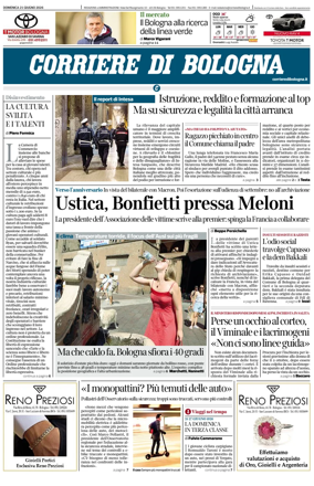 Cover of Corriere di Bologna