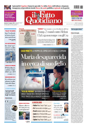 Cover of Il Fatto Quotidiano