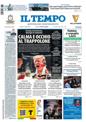 Cover of Il Tempo (Nazionale)