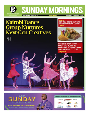 Cover of Sunday Mornings with People Daily