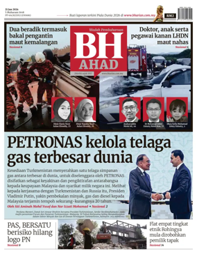 Cover of Berita Harian