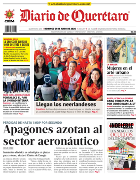 Cover of Diario de Queretaro