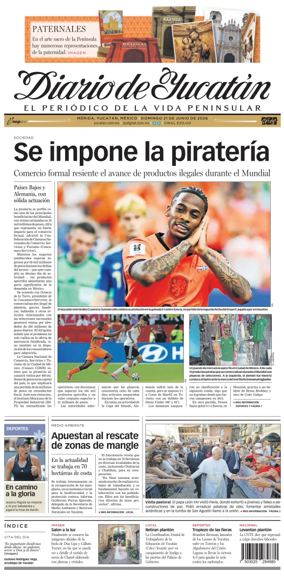 Cover of Diario de Yucatan