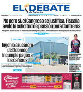 Cover of El Debate de Culiacan