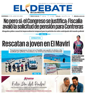 Cover of El Debate de Los Mochis