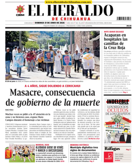 Cover of El Heraldo de Chihuahua
