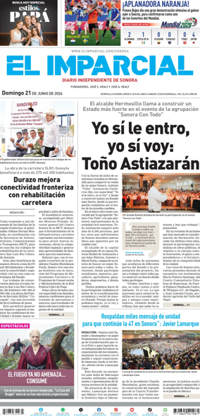 Cover of El Imparcial