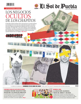 Cover of El Sol de Puebla
