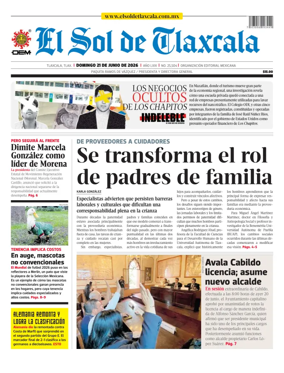 Cover of El Sol de Tlaxcala