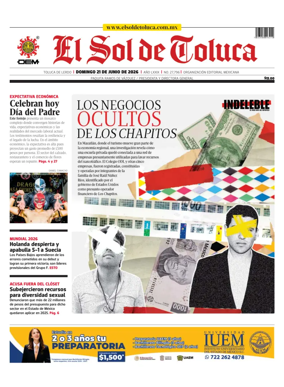 Cover of El Sol de Toluca