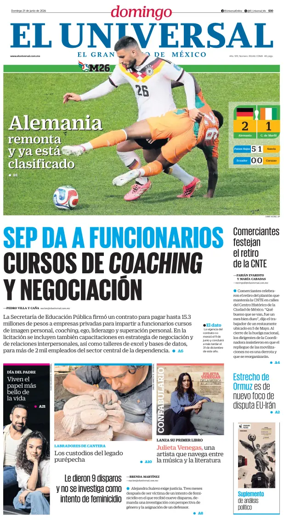 Cover of El Universal