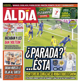Cover of Periodico Al Dia (Leon)