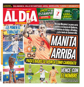 Cover of Periodico Al Dia (Salamanca)