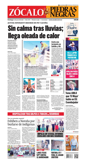Cover of Zocalo Piedras Negras