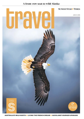 Cover of Sunday Star Times Travel