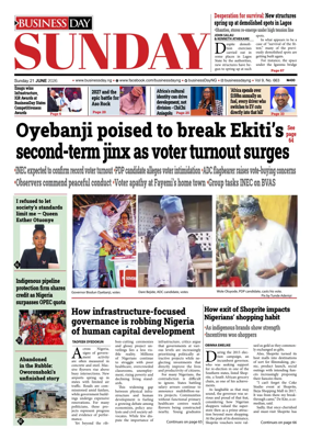 Cover of Business Day (Nigeria)
