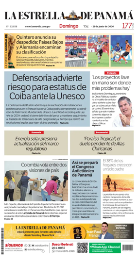 Cover of La Estrella de Panama