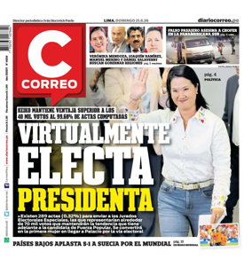Cover of Diario Correo