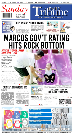 Cover of Daily Tribune (Philippines)