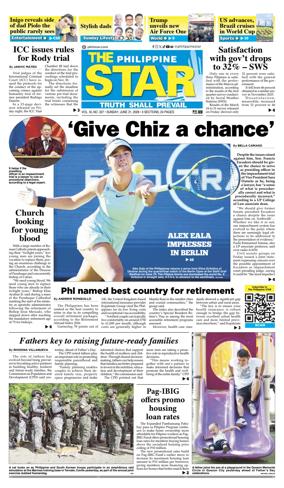 Cover of The Philippine Star
