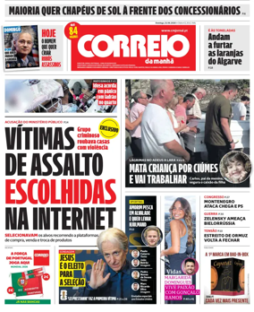 Cover of Correio da Manha Weekend