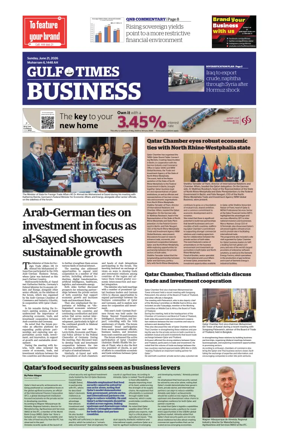 Cover of Gulf Times Business