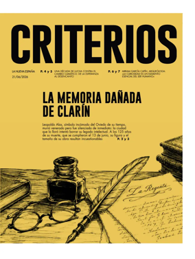 Cover of Criterios | La Nueva Espana