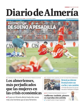 Cover of Diario de Almeria