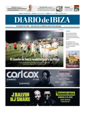 Cover of Diario de Ibiza
