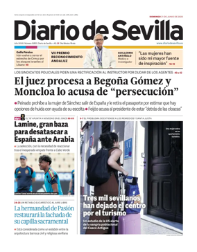 Cover of Diario de Sevilla