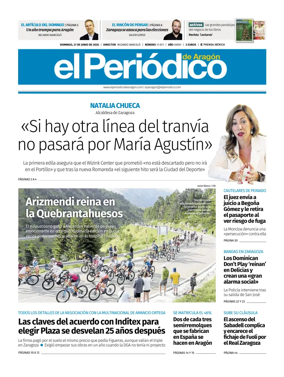 Cover of El Periodico Aragon