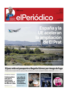Cover of El Periodico - Castellano